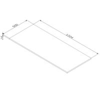 Func, Столешница, 120 см, цвет дерево текстурир-ое арт-M8FST1200OF — фото 2, Столешницы под раковину