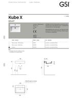 раковина подвесная/встраиваемая KUBE X 60x47 белый матовый арт-9431109 — фото 4, Раковины подвесные