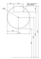 Зеркало Aquanet Арт 100 RGB LED арт-00334364 — фото 7, Зеркала в ванную комнату