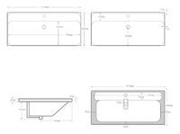 Раковина Aquanet Flash 100 арт-00333270 — фото 10, Раковины встраиваемые сверху