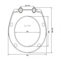 Товар: Сиденье BERGES Zet PP арт-021504 - фото 6 Сиденье BERGES Zet PP арт-021504 — фото 6, Сиденья для унитаза