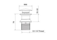 Товар: AQ6003BGM сливной набор для раковины Push-open без перелива, оружейная сталь - фото 2 AQ6003BGM сливной набор для раковины Push-open без перелива, оружейная сталь — фото 2, Донные клапаны