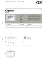 Товар: раковина подвесная CLASSIC 75x50 белый арт-8787111 - фото 8 раковина подвесная CLASSIC 75x50 белый арт-8787111 — фото 8, Раковины подвесные