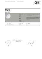 раковина накладная PURA Ø42 h22 белый арт-885211 — фото 6, Раковины накладные