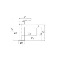 Товар: CO128.5Z COLORADO - смеситель для умывальника, ЦВЕТ ЗОЛОТО - фото 2 CO128.5Z COLORADO - смеситель для умывальника, ЦВЕТ ЗОЛОТО — фото 2, Смесители для раковины