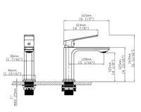 Смеситель для раковины Core , хром арт-VBF-4CO1CH — фото 3, Смесители для раковины