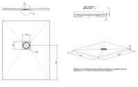 Душевой поддон из искусственного камня Allen Brau Priority 100x80 8.31003-AM Антрацит — фото 11, Душевые поддоны из искусственного камня