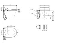 WASHLET RG Lite Сиденье-биде, цвет белый арт-TCF34120GEU — фото 3, Сиденья для унитаза