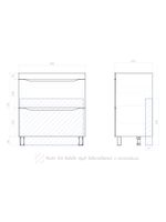 Товар: Тумба под раковину VIGO Wave 80 напольная 385 дуб золотой - фото 21 Тумба под раковину VIGO Wave 80 напольная 385 дуб золотой — фото 21, Тумбы под раковину