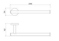 Товар: AQ4219BG ОБЕРОН полотенцедержатель, шлиф. золото - фото 6 AQ4219BG ОБЕРОН полотенцедержатель, шлиф. золото — фото 6, Полотенцедержатели