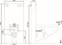 Товар: Инсталляционный модуль внешнего монтажа ABBER AC0107MB для подвесного унитаза, черный - фото 4 Инсталляционный модуль внешнего монтажа ABBER AC0107MB для подвесного унитаза, черный — фото 4, Инсталляции для унитазов