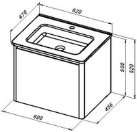 Товар: Тумба под раковину Allen Brau Gravity 60 1.370012.PWM папирус матовый - фото 3 Тумба под раковину Allen Brau Gravity 60 1.370012.PWM папирус матовый — фото 3, Тумбы под раковину
