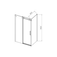 Товар: Душевой уголок Como-N , 1600*800, хром, стекло прозрачное арт-VSR-4CN8016CL - фото 4 Душевой уголок Como-N , 1600*800, хром, стекло прозрачное арт-VSR-4CN8016CL — фото 4, Прямоугольные душевые уголки