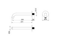 Товар: AQ1341BGM ЕВРОПА излив для ванны 180 мм, оружейная сталь - фото 3 AQ1341BGM ЕВРОПА излив для ванны 180 мм, оружейная сталь — фото 3, Изливы