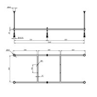 W00A-165-070W-R Универсальный каркас для ванны 165х70 см — фото 1, Ванны и комплектующие