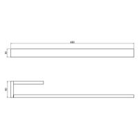 Полотенцедержатель Timo Petruma никель арт-15251/13 — фото 5, Полотенцедержатели