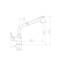 COLORADO - смеситель кухонный арт-CO111.5CMAT — фото 2, Смесители для кухни