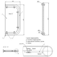 Товар: Перегородка межписсуарная тип 2- Э арт-ПМтип2_Э - фото 2 Перегородка межписсуарная тип 2- Э арт-ПМтип2_Э — фото 2, Аксессуары и оборудование для общественных мест