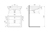 Товар: Раковина SANTEK Тигода 60 мебельная белый арт-WH302082 - фото 8 Раковина SANTEK Тигода 60 мебельная белый арт-WH302082 — фото 8, Раковины подвесные