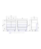 Товар: Тумба под раковину VIGO Grani 75 напольная дуб золотой (tn.GRI.OSK.75.2D.1Y дуб золотой) - фото 9 Тумба под раковину VIGO Grani 75 напольная дуб золотой (tn.GRI.OSK.75.2D.1Y дуб золотой) — фото 9, Тумбы под раковину
