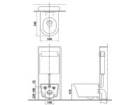 GP Сиденье унитаза с плавным опусканием для CW553MUNW1 арт-TC510CVK-1 — фото 2, Сиденья для унитаза