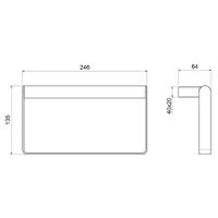 Товар: Полотенцедержатель Timo Luiro 18550/17 золото матовое - фото 2 Полотенцедержатель Timo Luiro 18550/17 золото матовое — фото 2, Полотенцедержатели