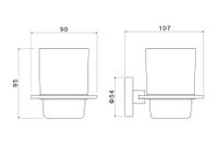 Товар: AQ4204BG ОБЕРОН стакан с держателем, шлиф. золото - фото 5 AQ4204BG ОБЕРОН стакан с держателем, шлиф. золото — фото 5, Стаканы для зубных щеток