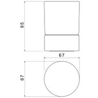 Товар: Стакан настольный для зубных щеток Timo Saona 13231/18 черное золото - фото 3 Стакан настольный для зубных щеток Timo Saona 13231/18 черное золото — фото 3, Стаканы для зубных щеток