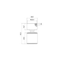 Товар: Аэратор для смесителя IDDIS Optima Home пластик, M22, внутренняя резьба, шарнирный, двухрежимный арт-996P22S2SMDR - фото 3 Аэратор для смесителя IDDIS Optima Home пластик, M22, внутренняя резьба, шарнирный, двухрежимный арт-996P22S2SMDR — фото 3, Комплектующие для смесителей