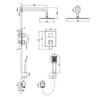 Товар: Unit Смеситель для душа, без излива встраиваемый верх.лейка 1функ.лейка, р/ОД, хром, LM, LM4529C - фото 2 Unit Смеситель для душа, без излива встраиваемый верх.лейка 1функ.лейка, р/ОД, хром, LM, LM4529C — фото 2, Лейки для душа
