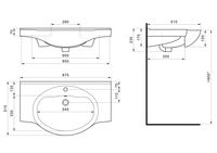 Товар: Раковина SANTEK Сенеж 87 мебельная белый арт-WH110265 - фото 9 Раковина SANTEK Сенеж 87 мебельная белый арт-WH110265 — фото 9, Раковины подвесные