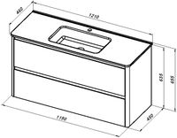 Товар: Тумба под раковину Allen Brau Gravity 120 1.370011.PWM папирус матовый - фото 3 Тумба под раковину Allen Brau Gravity 120 1.370011.PWM папирус матовый — фото 3, Тумбы под раковину