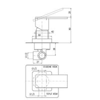 ROYAL - смеситель для душа, включая, скрытый монтаж арт-ROYAL1083 — фото 2, Смеситель для душа