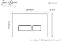 Комплект 3в1 IBERICA BLANCA инсталляция SILENCIO MINI, унитаз BILBAO ALTO белый, кнопка смыва ESTI-R белый глянцевый (IB.001M.BLA.234.211) — фото 14, Комплекты унитаз + инсталляция