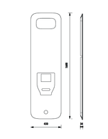 FOGLIA Настенный блок - зеркало арт-FL1045.04 — фото 2, Зеркала в ванную комнату