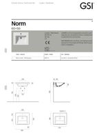 раковина подвесная/встраиваемая NORM 60x50 белый арт-8635111 — фото 4, Раковины подвесные