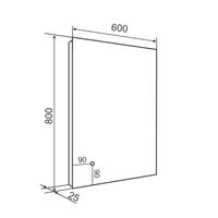 Зеркало с LED-подсветкой SIRIUS (60*80) /AQUA DE MARCO SIR60/80 — фото 11, Зеркала в ванную комнату