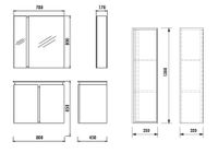 VERTI Нижний модуль (80см) VE0080.42.VV + Раковина SU080-00CB00E-0000 арт-VE0080.42.VV + SU080-00CB00E-0000 — фото 2, Тумбы с раковиной