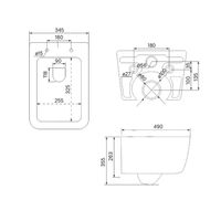 Товар: Унитаз подвесной безободковый IDDIS Bridge арт-BRIRNSEi25 - фото 3 Унитаз подвесной безободковый IDDIS Bridge арт-BRIRNSEi25 — фото 3, Подвесные унитазы