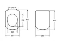 Товар: GAP (нап., подв., пристав.)/GAP CLEAN RIM (подв.) Сиденье тонкое дюроп.Soft Close. ROCA арт-7801472001 - фото 14 GAP (нап., подв., пристав.)/GAP CLEAN RIM (подв.) Сиденье тонкое дюроп.Soft Close. ROCA арт-7801472001 — фото 14, Сиденья для унитаза