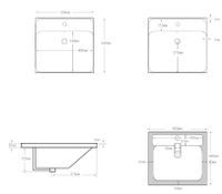 Раковина Aquanet Flash 50 арт-00333265 — фото 9, Раковины встраиваемые сверху