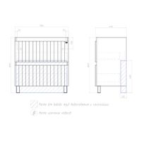 Тумба под раковину VIGO Finlay 80 напольная белый арт-tn.FIN.COM.80.2Y — фото 9, Тумбы под раковину