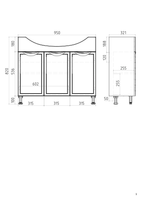 Товар: Тумба под раковину VIANT ЛИМА 100 напольная белый арт-VLIM100EN-T3ST - фото 4 Тумба под раковину VIANT ЛИМА 100 напольная белый арт-VLIM100EN-T3ST — фото 4, Тумбы под раковину