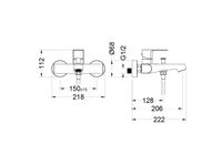 Товар: AQ1240BG ОБЕРОН смеситель для ванны, шлиф. золото - фото 2 AQ1240BG ОБЕРОН смеситель для ванны, шлиф. золото — фото 2, Смеситель для ванны