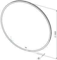 Зеркало Aquanet Арт 100 RGB LED арт-00334364 — фото 6, Зеркала в ванную комнату