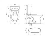 Товар: АНИМО Унитаз-компакт, верт. выпуск/в пол, 2-х реж. арматура, сиденье дюропласт, метал крепеж. САНТЕК арт-1WH302133 - фото 12 АНИМО Унитаз-компакт, верт. выпуск/в пол, 2-х реж. арматура, сиденье дюропласт, метал крепеж. САНТЕК арт-1WH302133 — фото 12, Напольные унитазы