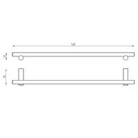 Товар: Полотенцедержатель ABBER Osten 316 AA1856BG золото брашированное - фото 3 Полотенцедержатель ABBER Osten 316 AA1856BG золото брашированное — фото 3, Полотенцедержатели
