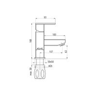 Товар: Смеситель Loira для раковины высота 169 мм, золотой, арт-LR526.5Z - фото 2 Смеситель Loira для раковины высота 169 мм, золотой, арт-LR526.5Z — фото 2, Смесители для раковины