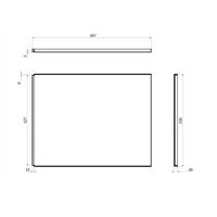 W00A-000-070W-S Универсальная боковая панель для ванны 70 см — фото 2, Ванны и комплектующие