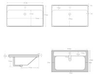 Раковина Aquanet Flash 80 00333268 — фото 9, Раковины встраиваемые сверху